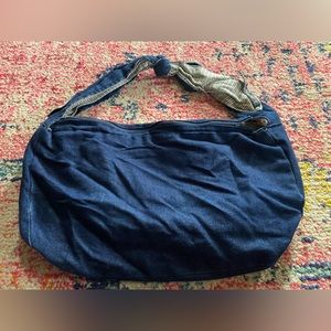 Handmade small denim bag & lunch bag/work bag
